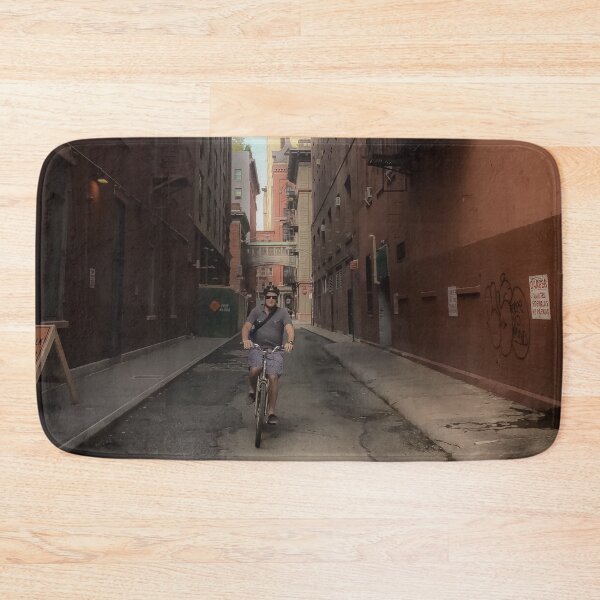 Item preview, Biker in Tribeca, Manhattan, New York City  designed and sold by eleonoraingrid.