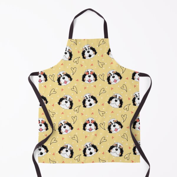 Item preview, Funny Tri Color Bernedoodle Emoji designed and sold by Lulupainting.