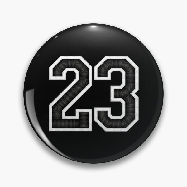 Item preview, 23 Black Jersey Sports Number twenty-three Football 23 designed and sold by elhefe.