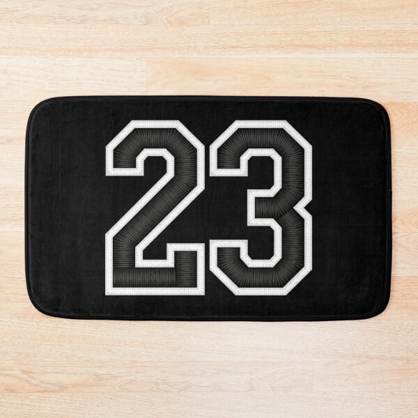 Item preview, 23 Black Jersey Sports Number twenty-three Football 23 designed and sold by elhefe.