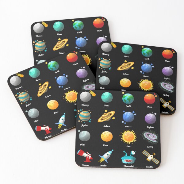 Item preview, Solar system Planets with names astrology designed and sold by SnowCristal2021.