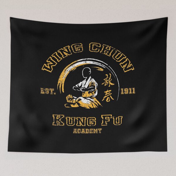 Item preview, Wing Chun Academy Kung Fu Martial Arts Vintage Design designed and sold by Zanshin-Art.