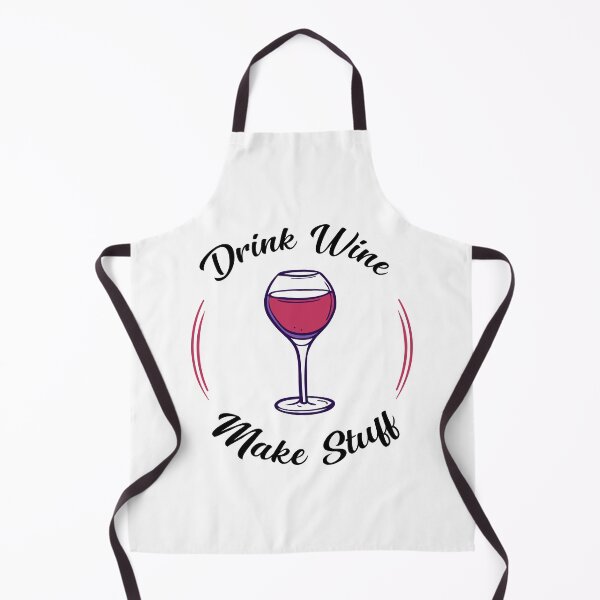 Item preview, drink wine make stuff , red wine illustrator designed and sold by Mehdi Art.