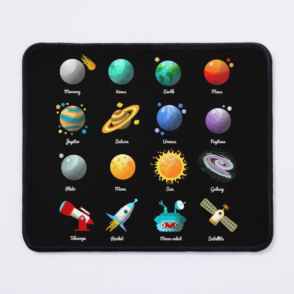 Item preview, Solar system Planets with names astrology designed and sold by SnowCristal2021.