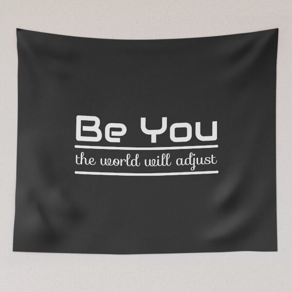 Item preview, Christian Design - Be You - the World Will Adjust designed and sold by simplydesignart.