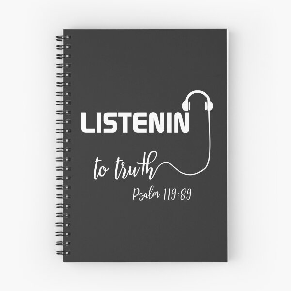 Item preview, Christian Design - Listening to Truth - Psalm 119 verse 89 designed and sold by simplydesignart.