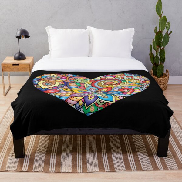 Item preview, Colorful mandala love designed and sold by muml.