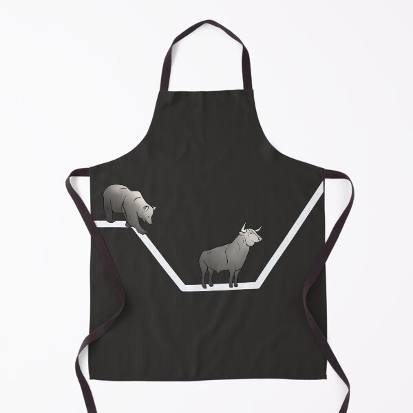 Item preview, Stock prices with bull and bear designed and sold by SB_Kunst.