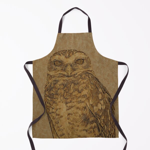 Item preview, Lovely Brown Owl Line Art designed and sold by ClownFishArts.