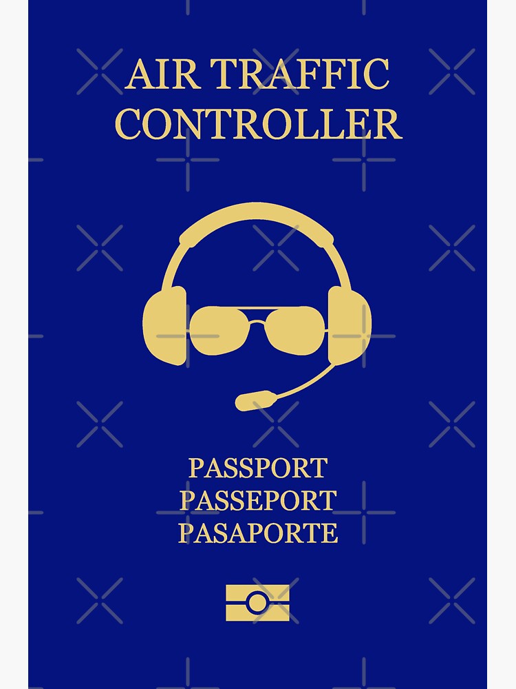 Traffic Controller Passport Sticker For Sale By Hakvs Redbubble 6701