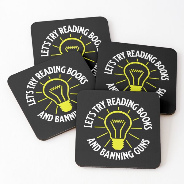 Item preview, Let's Try Reading Books and Banning Guns, Try Reading Books And Banning Guns,  designed and sold by Coralgb.