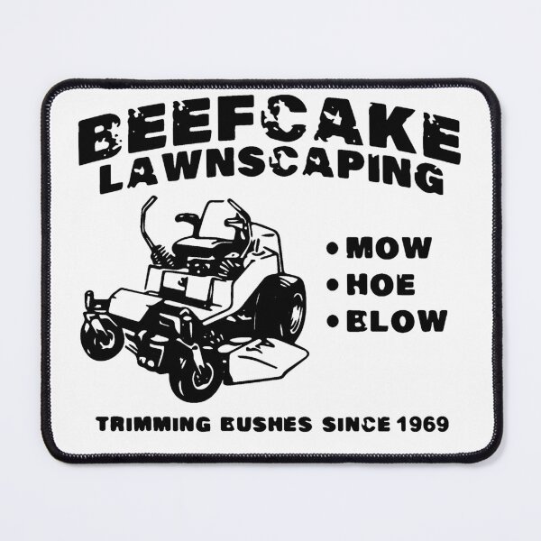 Item preview, Beefcake Mow Hoe Blow Beef cake Merch designed and sold by krao08.