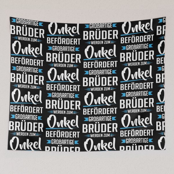 Item preview, Großartige Brüder werden zum Onkel befördert designed and sold by nektarinchen.