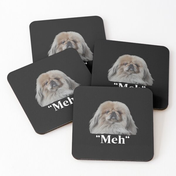Item preview, Meh - Pekingese - Pekingese Dog Lover Fun Graphic - Fun Pekingese Gifts Classic T-Shirt designed and sold by PDesigns69.