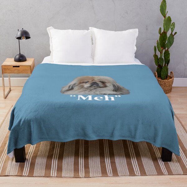 Item preview, Meh - Pekingese - Pekingese Dog Lover Fun Graphic - Fun Pekingese Gifts Classic T-Shirt designed and sold by PDesigns69.