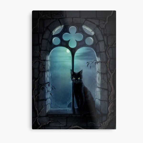 The Window Metal Print