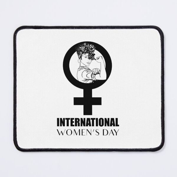 Item preview, International Women's Day - 2022- Black and White designed and sold by vooART.