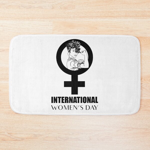 Item preview, International Women's Day - 2022- Black and White designed and sold by vooART.