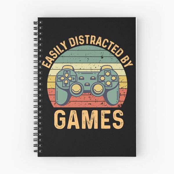 Item preview, Easily Distracted By Games | Retro Gaming | Vintage Gamer designed and sold by AlexaTees.
