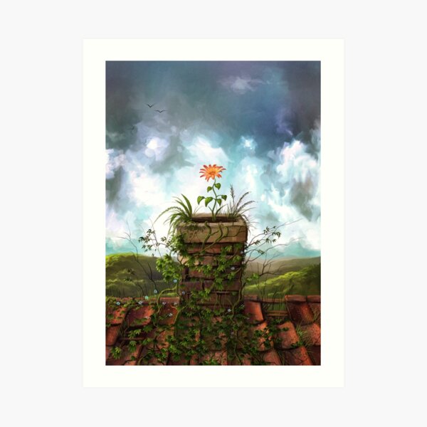 The Flowerpot Art Print