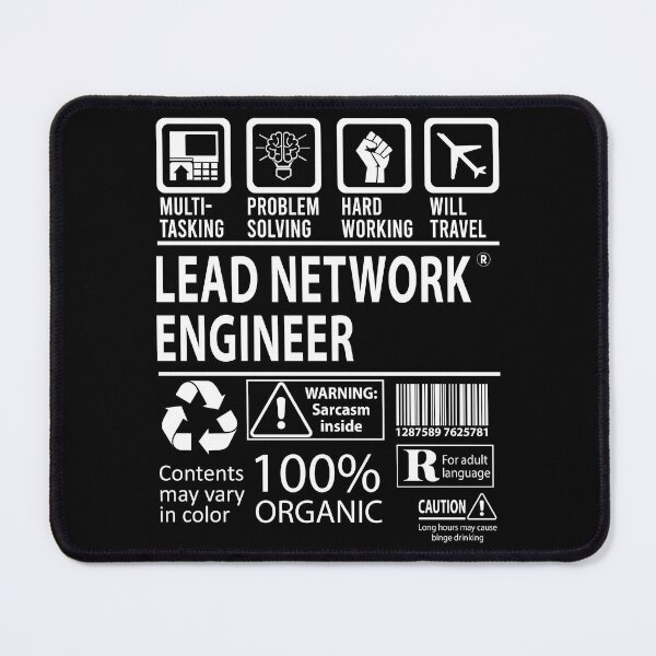 Item preview, Lead Network Engineer T Shirt - MultiTasking Certified Job Gift Item Tee designed and sold by sabinacsnm.