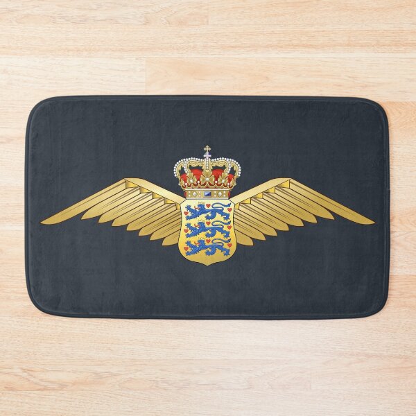 Item preview, Royal Danish Air Force - Flyvevåbnet - Aviator Badge designed and sold by wordwidesymbols.