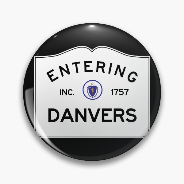 Item preview, Entering Danvers Massachusetts - Commonwealth of Massachusetts Road Sign  designed and sold by NewNomads.