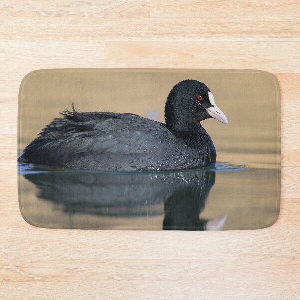 Item preview, a Eurasian Coot swimming on a lake designed and sold by Stefan Rotter.