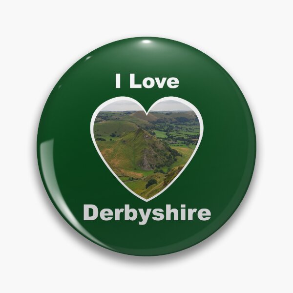 Item preview, I Love Derbyshire (Chrome Hill Edition) Vintage 2015 Colour Scheme designed and sold by GabrielsFall.
