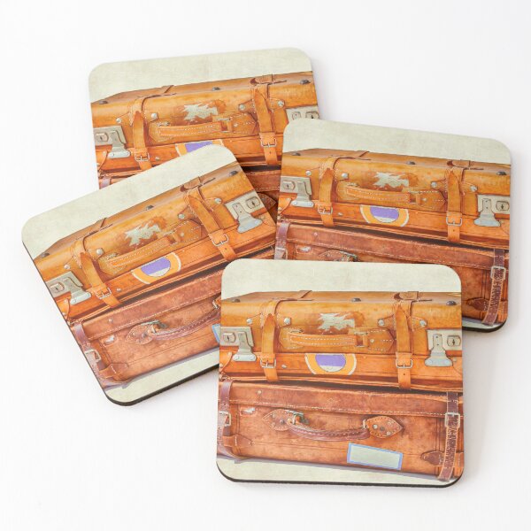 Item preview, Old leather suitcases designed and sold by Photopat.