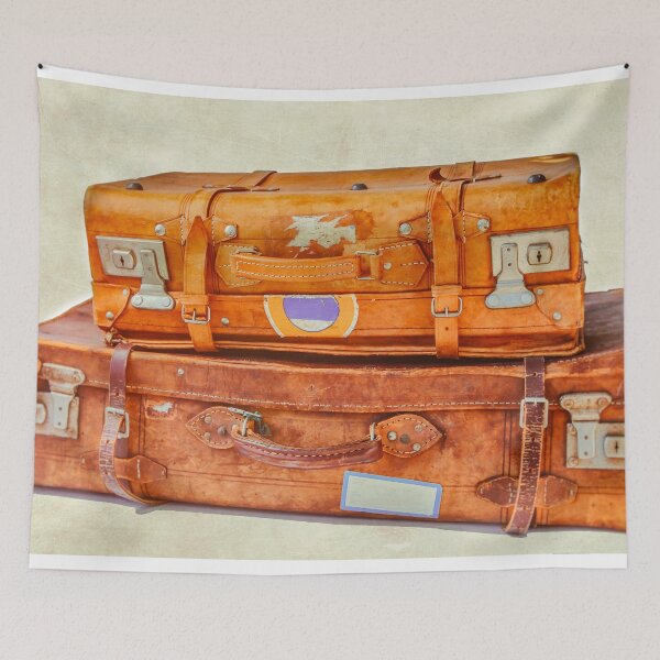 Item preview, Old leather suitcases designed and sold by Photopat.