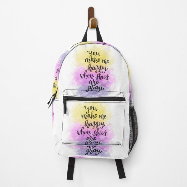 Item preview, You make me happy when skies are grey motivational Quote designed and sold by ManifestoDesign.