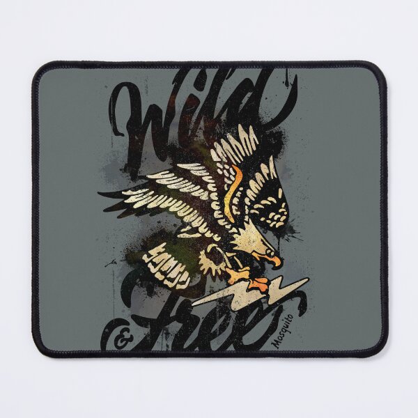 Item preview, Wild & Free Tattoo Design designed and sold by MosquitoDesign.