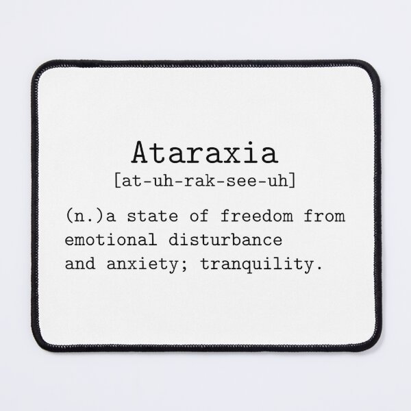 Item preview, Ataraxia - Beautiful Greek Word designed and sold by Zooone.