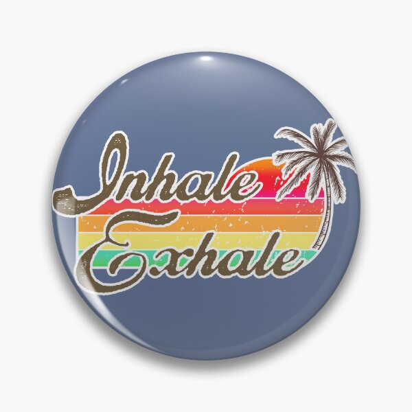 Item preview, INHALE EXHALE - Feel the Aloha Spirit - just breathe - Positive vibes - RELAX meditate designed and sold by originalsusie.