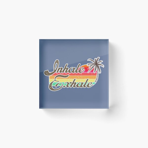 Item preview, INHALE EXHALE - Feel the Aloha Spirit - just breathe - Positive vibes - RELAX meditate designed and sold by originalsusie.