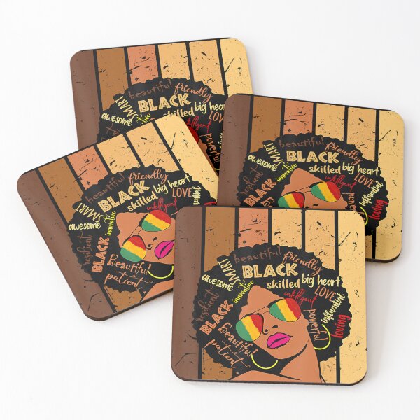 Item preview, Librarian Afro African American Women Black History Month designed and sold by JodyBoling.