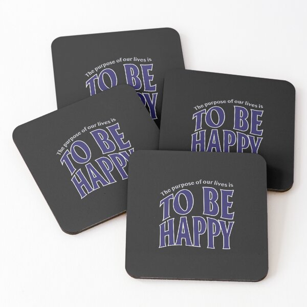 Item preview, The purpose of our lives is to be happy designed and sold by LetterByNobody.