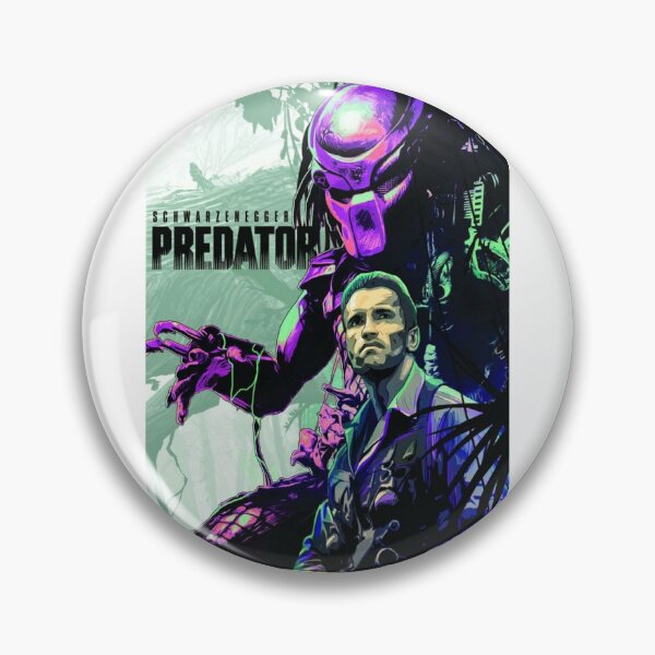 Item preview, Predator by Arnold Schwarzenegger Movie Poster designed and sold by PeacefulRiver.
