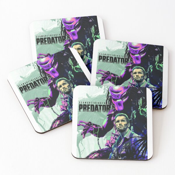 Item preview, Predator by Arnold Schwarzenegger Movie Poster designed and sold by PeacefulRiver.