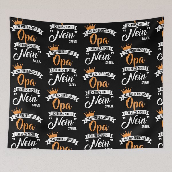 Item preview, Ich bin der coole OPA, ich muss nicht nein sagen!  designed and sold by nektarinchen.