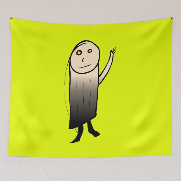 Item preview, Hand Waving Child in Long Dress / Green designed and sold by Olli Savolainen (Valontaju).