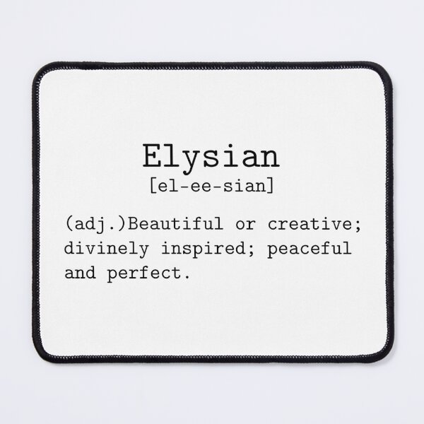 Item preview, Elysian - Beautiful Greek Word designed and sold by Zooone.