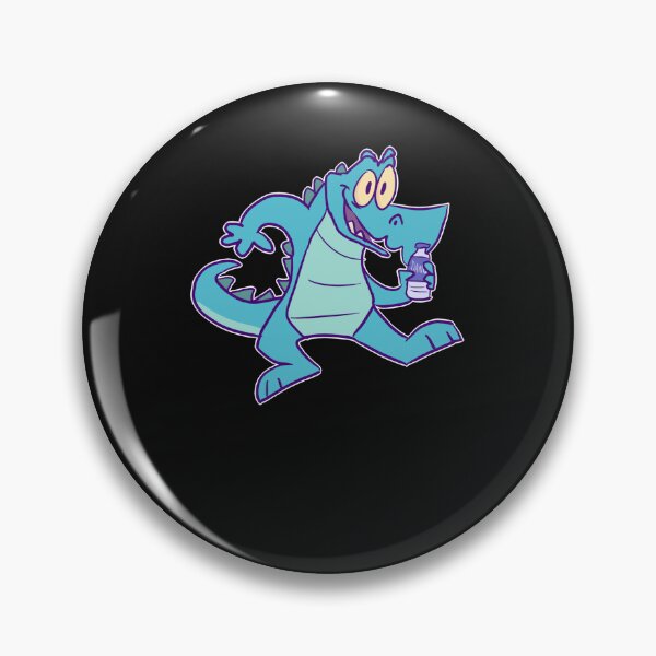 Item preview, Flarbo the Sewer Gator Sticker designed and sold by TimHinkerohe.