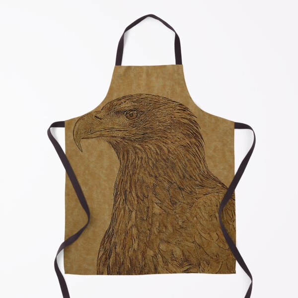Item preview, Amazing Golden Eagle Line Art designed and sold by ClownFishArts.