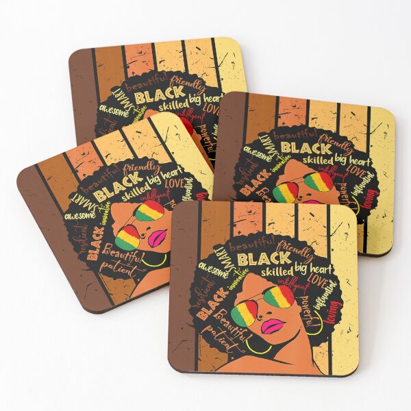 Item preview, Math Teacher Afro African American Black History Month designed and sold by JodyBoling.