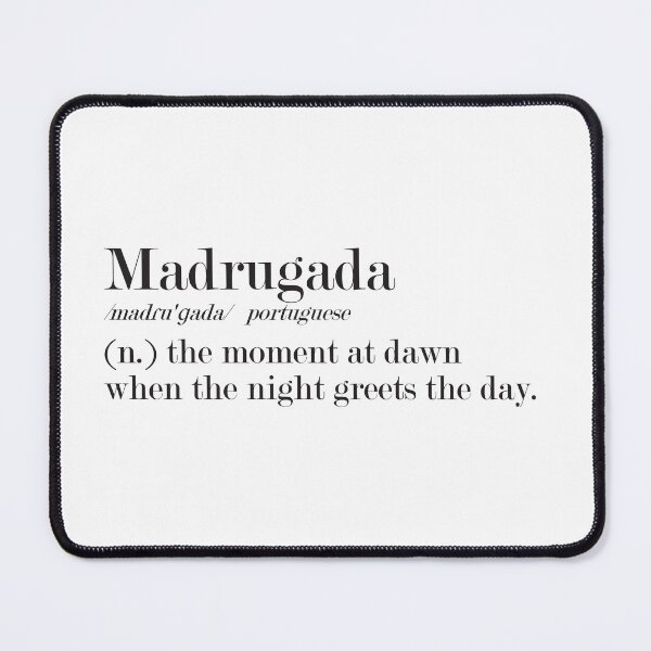Item preview, Madrugada - Portugese Beautiful Word designed and sold by Zooone.