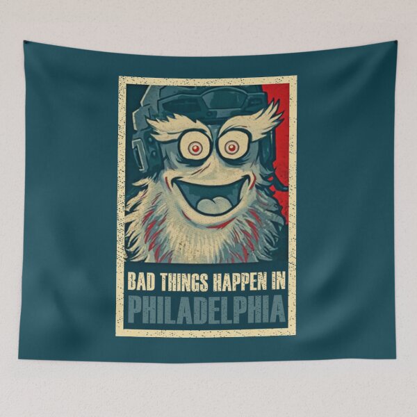 Item preview, Bad Things Happen in Philadelphia gritty designed and sold by MuraJuliel.
