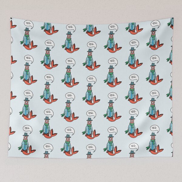 Item preview, hipster merman designed and sold by ✿good goodies✿.