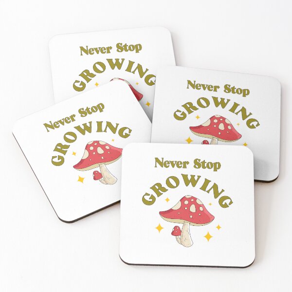 Item preview, Never Stop Growing Mushrooms designed and sold by AnnastasiiaD.
